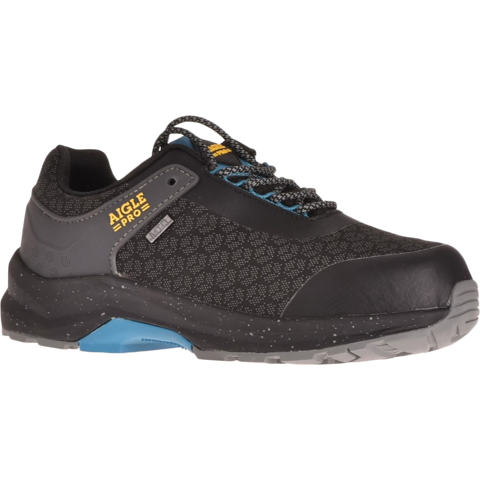 Aigle Mens Ixane MTD S3 Walking Shoe T38236 - Black